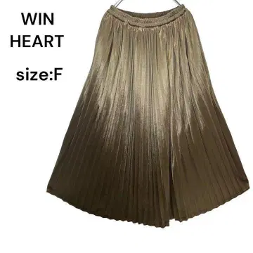 WIN HEART 롱 스커트 허리밴딩 FREE