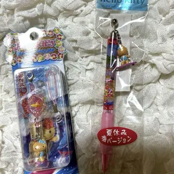 헬로키티 여름방학 바다 버전 선탠 키티 서핑