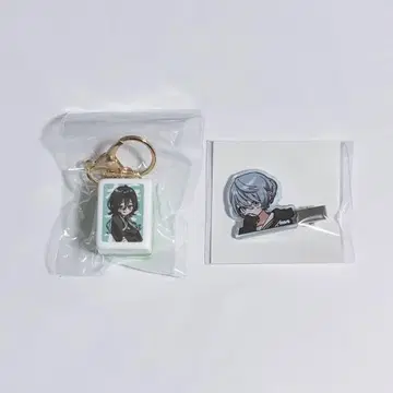 우츠로 헤어 클립 마작패풍 키링 극락가