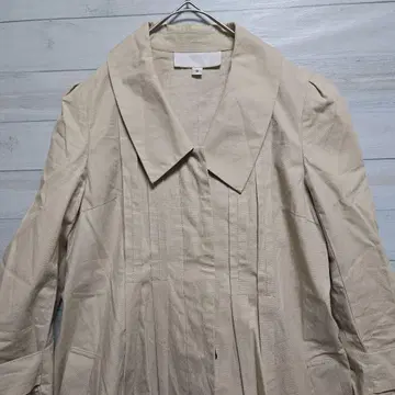 질 스튜어트 베이지 코트 앞 버튼 S