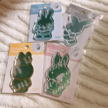 miffy 데코레이션 거울 4세트