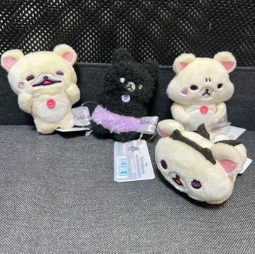 코리락쿠마의 악마 같은 기분 테노리 봉제 인형 4개 세트