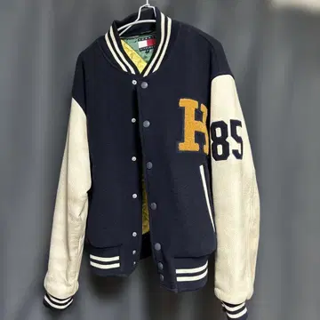 타미 힐피거 바시티 자켓 네이비 85