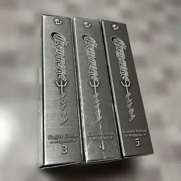 DVD 3개 클레이모어 최초 한정 특장판 Limited Edition