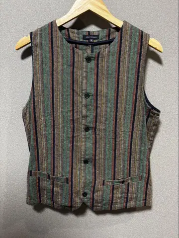 URBAN RESEARCH 스트라이프 베스트 사이즈 38 결혼식 캐주얼