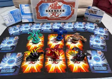 바쿠간 6체 & 카드 모음 세트