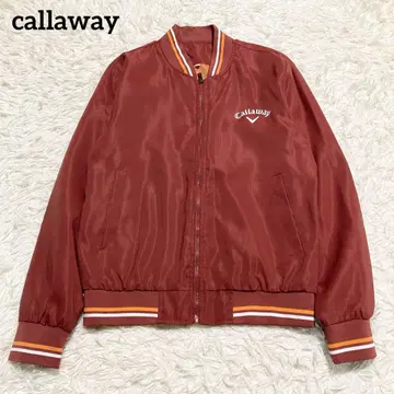 컨디션 최상 캘러웨이 Callaway 골프웨어 블루종 버건디 M
