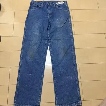 DICKIES 스트레이트 데님 32x32 파랑