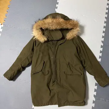 Monkey Time 올리브 모즈 코트