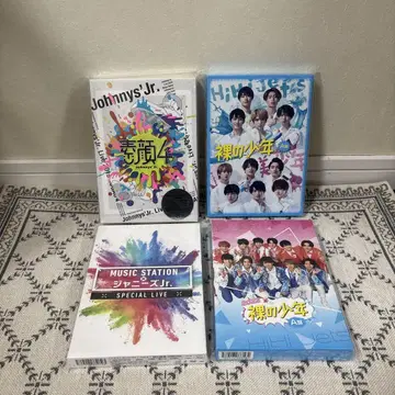 Johnny's Jr. 라이브 DVD 4 세트
