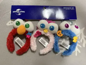 USJ 세서미 스트릿 키체인 세트