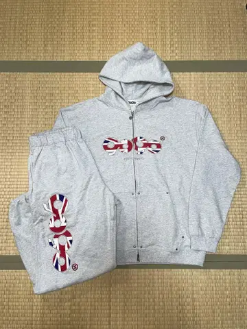 9090 OG LOGO Assort 셋업 Heather Gray