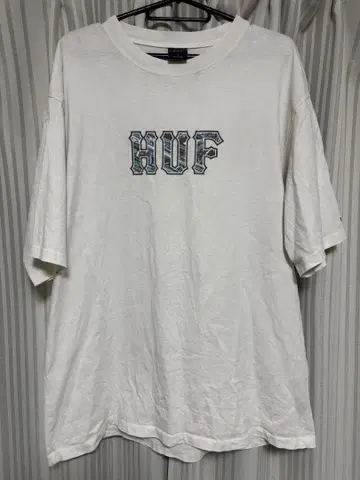 HUF 화이트 T셔츠 L 사이즈