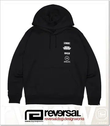 [미사용 새상품] 리버설 reversal 후드티 풀오버 S