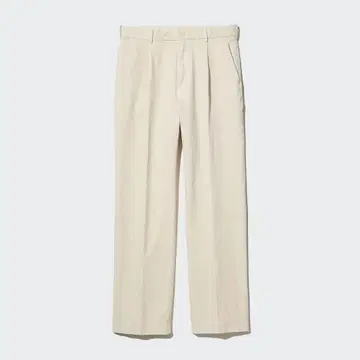 UNIQLO 턱 와이드 팬츠 코듀로이 긴 길이 사이즈: MEN L