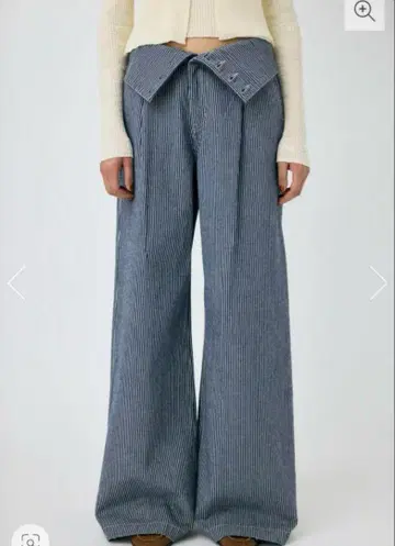 MOUSSY 코르셋 디자인 배기 데님 사이즈 1 마우지