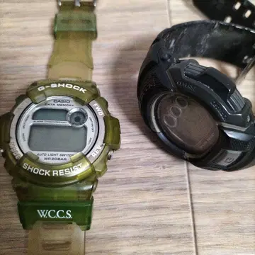 G-SHOCK WR20BAR, RESIST 2세트