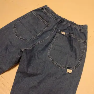 Lee FLeeasy LM5806 와이드 이지 팬츠 데님 네이비 F