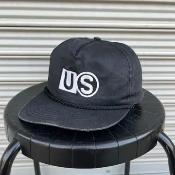 빈티지 자수 US 캡 모자