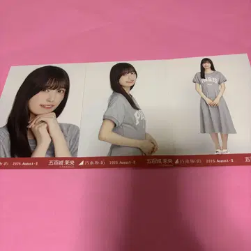 노기자카46 이오키 마오 브로마이드 맨투맨 컴프