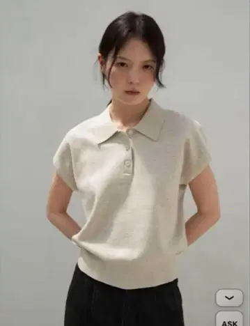 ohotoro Pot French Sleeve Knit oatmeal
