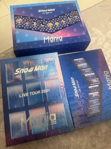 SnowMan LIVE TOUR 2021 Mania Blu-ray 세트