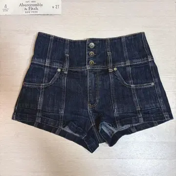 Abercrombie & Fitch 데님 숏팬츠 W 27