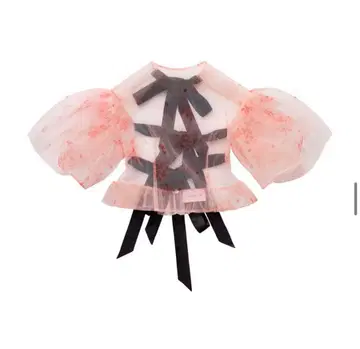simone Rocha H&M 튤 상의