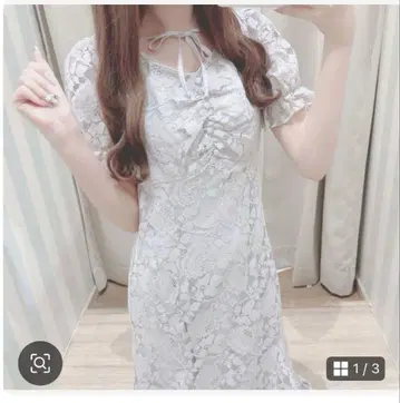 evelyn 레이스 머메이드 원피스