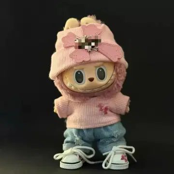 Labubu 코스튬 (봉제 인형용 의류) 4세트