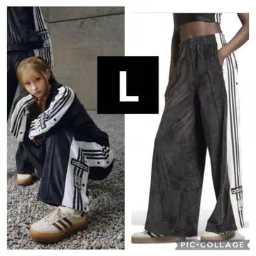 W ADIBREAK VELOUR TP adidas 롱팬츠 시게모리 사토미
