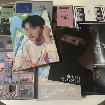 SEVENTEEN CD DVD 묶음 판매