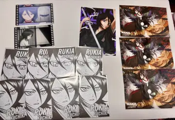 BLEACH 후목 루키아 실버 카드 브로마이드 메모라블