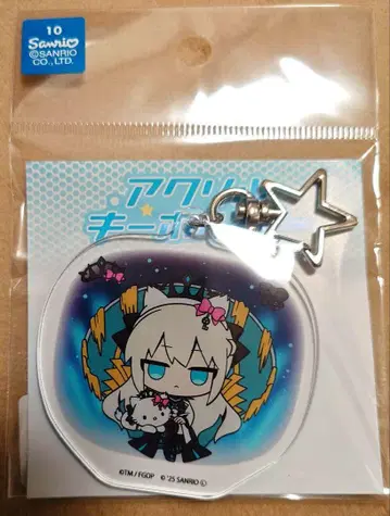 Fate FGO 아크릴 키링 산리오 콜라보 모르간 1