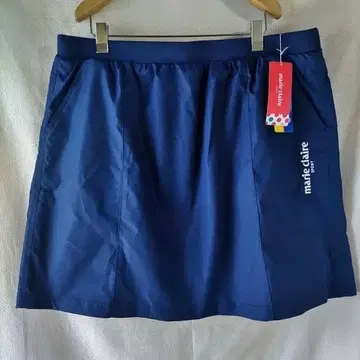 5L 마리끌레르 스포츠 스커트 네이비 UV컷 흡한속건 스트레치