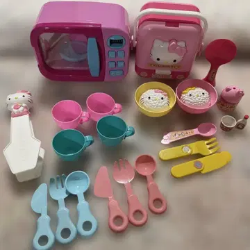 키티 밥솥 & 레인지 & 소꿉놀이 세트