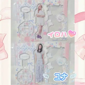 ILLIT 아크릴 스탠드 복권 이로하 유나