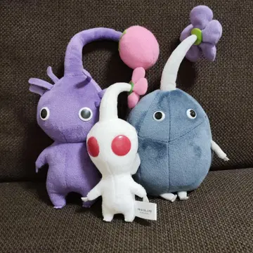 피크민 봉제 인형 3체 세트