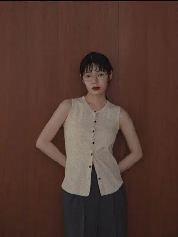 새상품 녹차 nokcha 악센트 버튼 탱크