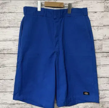 Dickies 루즈 핏 하프 팬츠 라이브 페스티벌 블루 파랑
