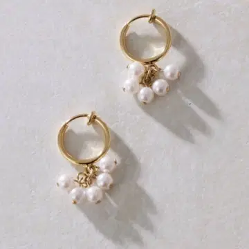 ear PAPILLONNER 이아파피요네 낱개 펄 후프 귀찌