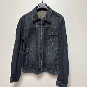다크 블루 데님 자켓 M