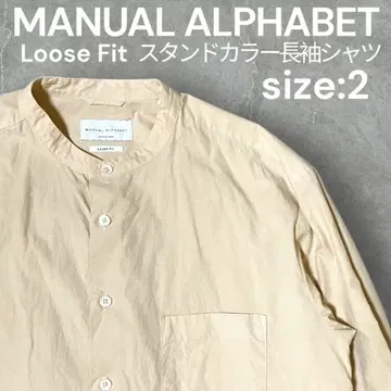 [ 인기 ] MANUAL ALPHABET 루즈핏 긴팔 셔츠 2