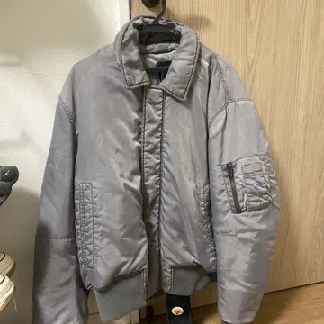 ZARA 그레이 MA-1 자켓