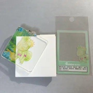 포켓몬 센터 아크릴 키링 & 포토 카드 카멜레온