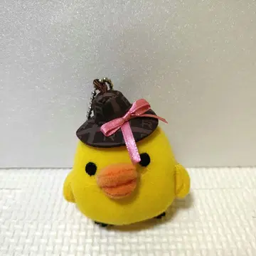 리락쿠마 키이로이토리 스위트 초코 마스코트 키체인 키링