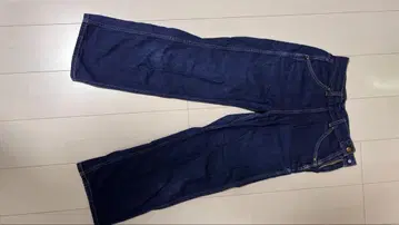 다크 블루 스트레이트 레그 데님 반다나 포함