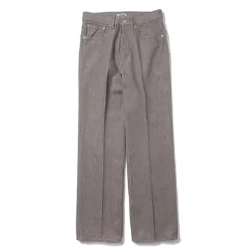 AURALEE Hard Twist Brown Denim 5P Pants