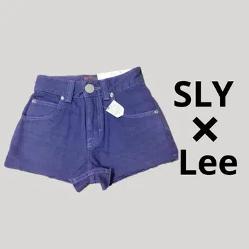 [ 1873 ] SLY x Lee 콜라보 숏팬츠 퍼플
