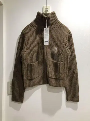 유니클로 UNIQLO 라무 블렌드 집업 자켓 유니클로 유